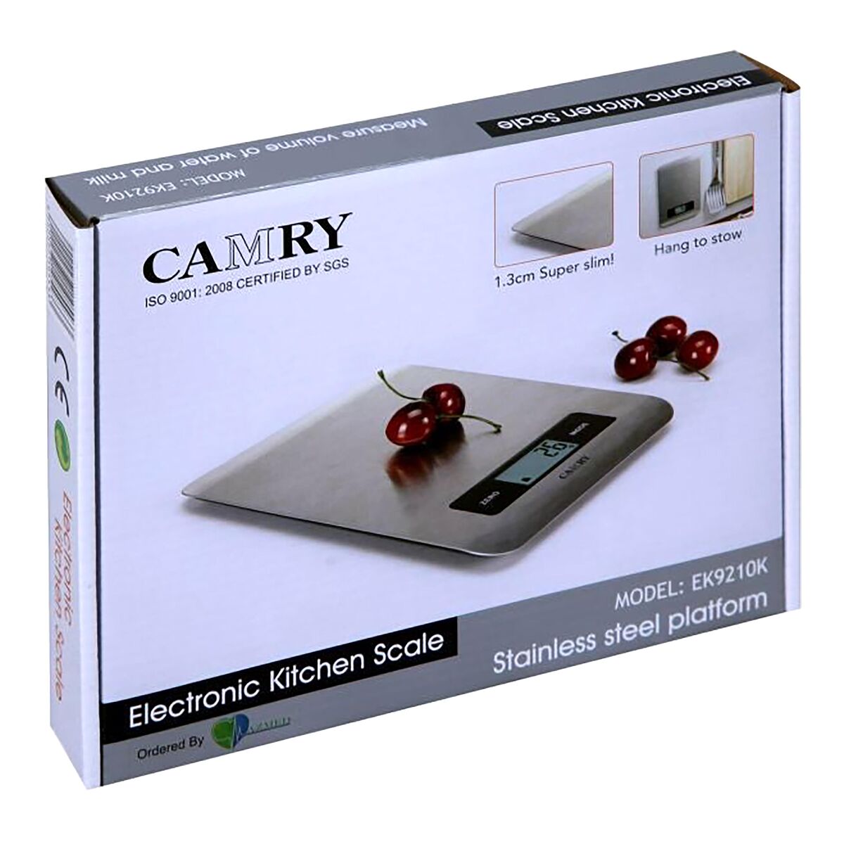 Camry Durable Stainless Steel Multifunctional LCD Display Kitchen Scale 5kg